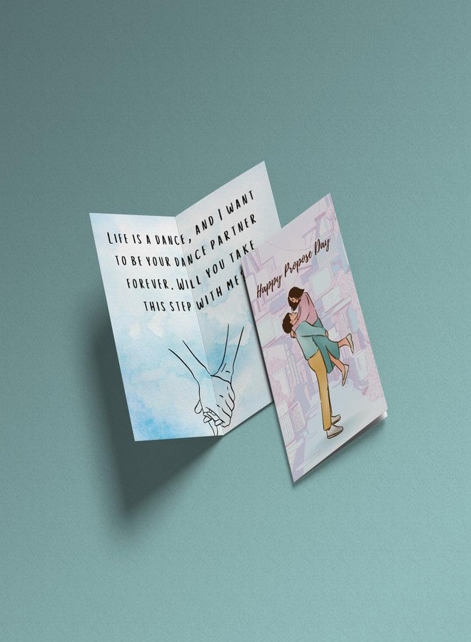 ANISHOP Special Valentine greeting card for couple valentine week 8 greeting card for couple Birthday,anniversary - Image 3
